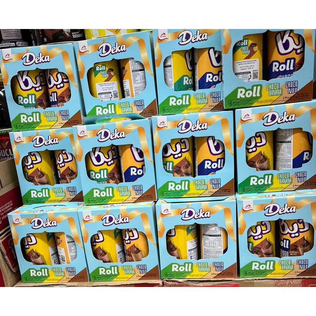 deka wafer roll isi 2 kaleng paket hampers lebaran
