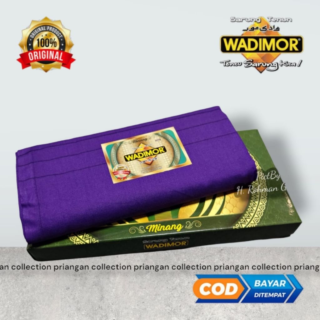 Sarung Wadimor MINANG UNGU