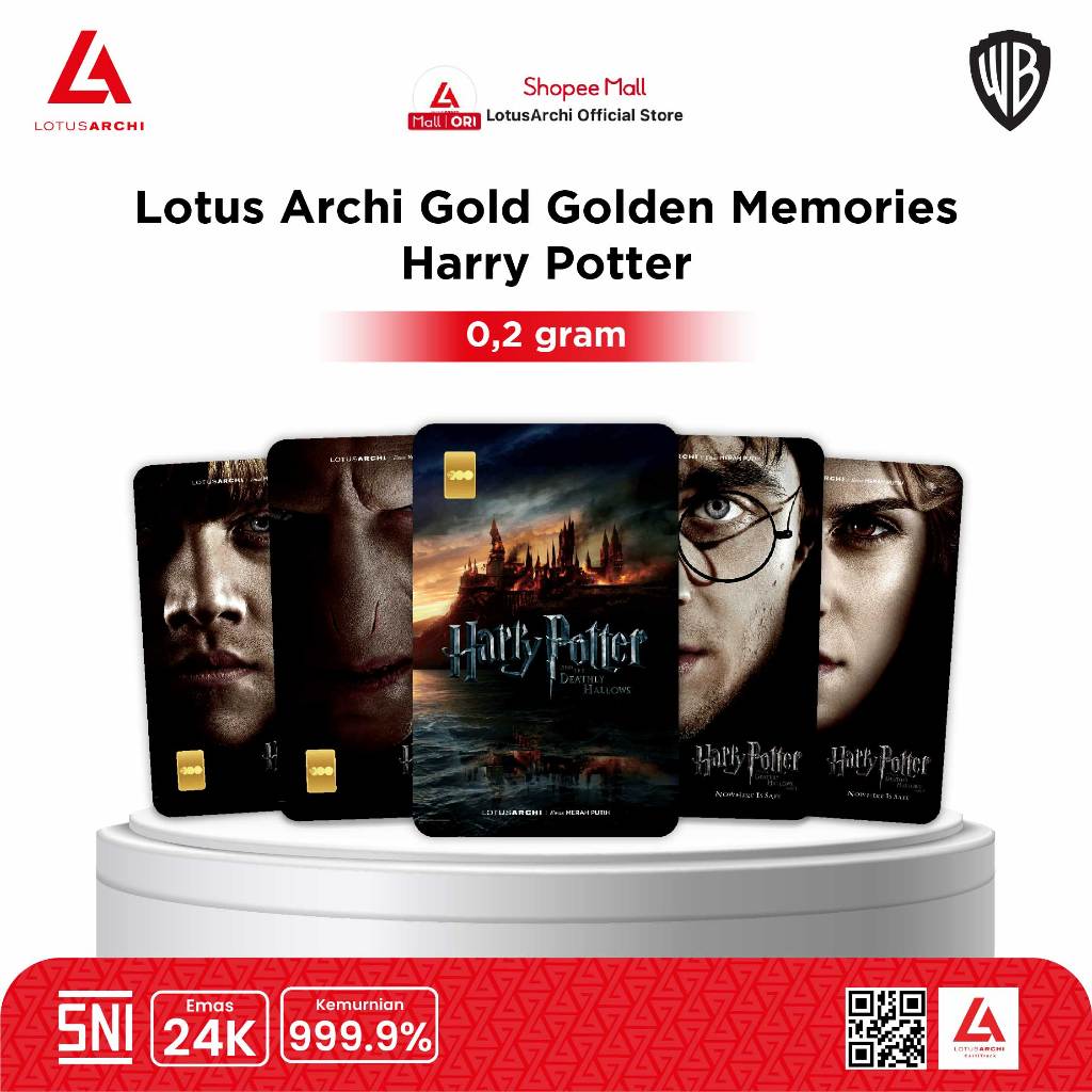 Lotus Archi Gold Golden Memories -  Harry Potter 0.2 gr