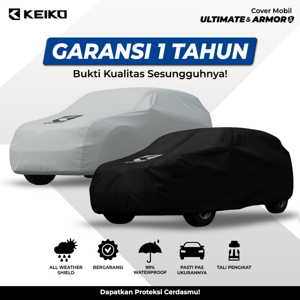 Sarung Cover Mobil 4 dan 5 Layers Xtrail Cortez Confero S WRV Voxy Yaris Ignis Picanto Formo Calya S