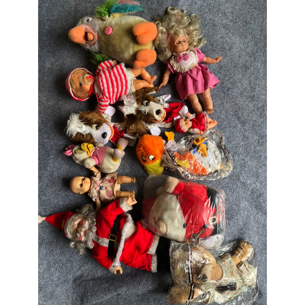 Boneka Doll Jadul Santa Claus dan lainnya
