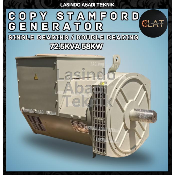 Copy Stamford 72.5 kva 58kw dinamo genset alternator generator maestro 72,5 kw 58kva FULL TEMBAGA