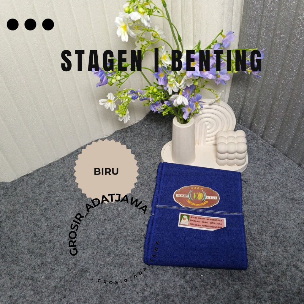 Benting 5 meter | kendit | stagen cap djagung pisang | benting djagung pisang asli | ikat perut pasc