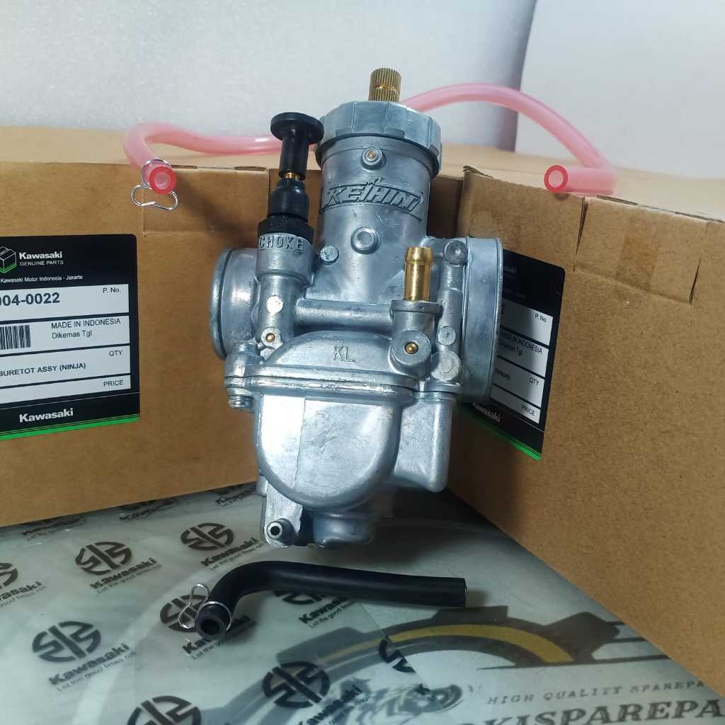 Karburator Ninja 150 R-RR-S-SS Carburator Assy Keihin PWL 28 Genuine Parts 15004-0022