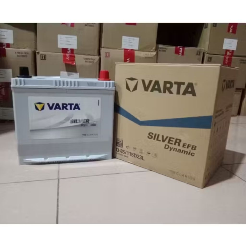 Aki Mobil Mazda CX5 iStop System iss CX9, Mazda Biante  Aki Kering VARTA SILVER DYNAMIC Q85
