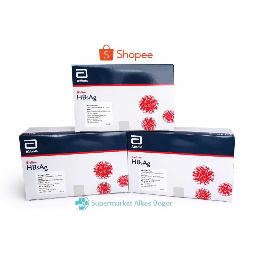 Abbott SD Bioline HBsAG Test Box Isi 30 Serum/Plasma