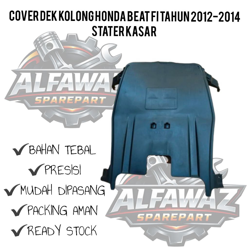 Cover Dek Kolong Honda Beat Fi Tahun 2012-2014 Stater Kasar Body Kasar Bagian Bawah Beat Fi Stater K