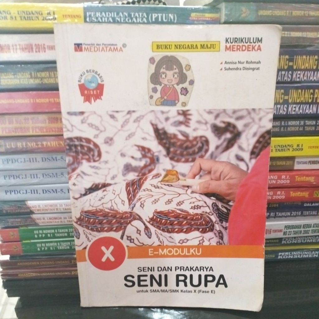 E-MODULKU SENI DAN PRAKARYA SENI RUPA KELAS 1 SMA KURIKULUM MERDEKA PENERBIT MEDIATAMA