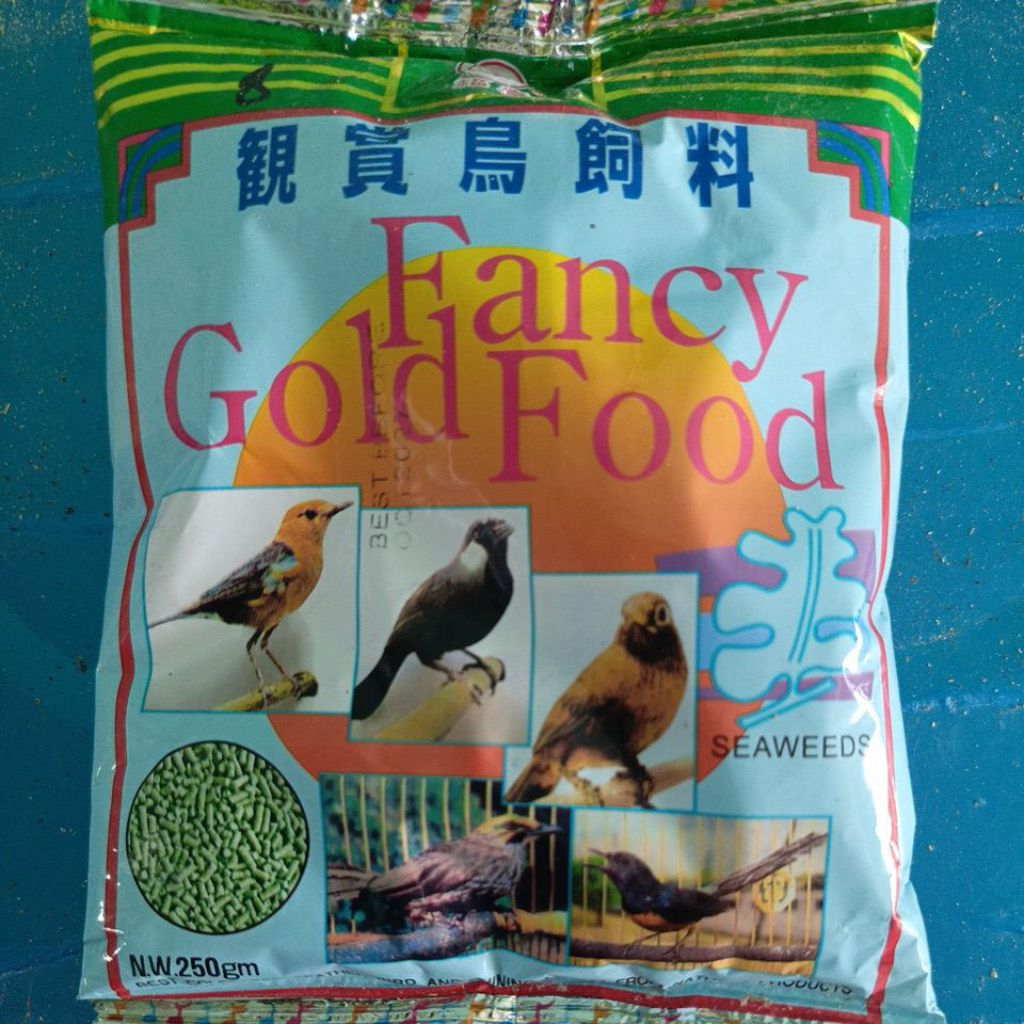 Fancy gold food voer burung kicau 250gr