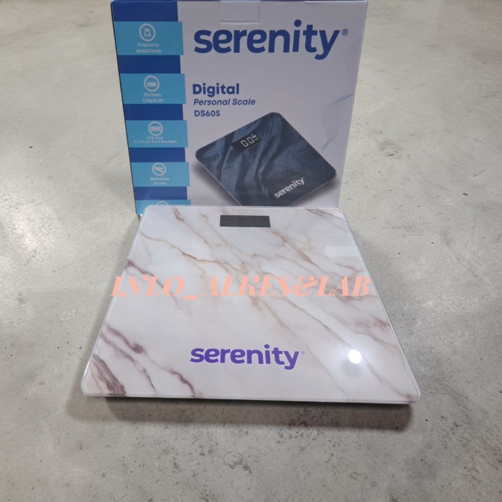 Timbangan Berat Badan Digital Serenity/ Timbangan Digital/ Timbangan Berat