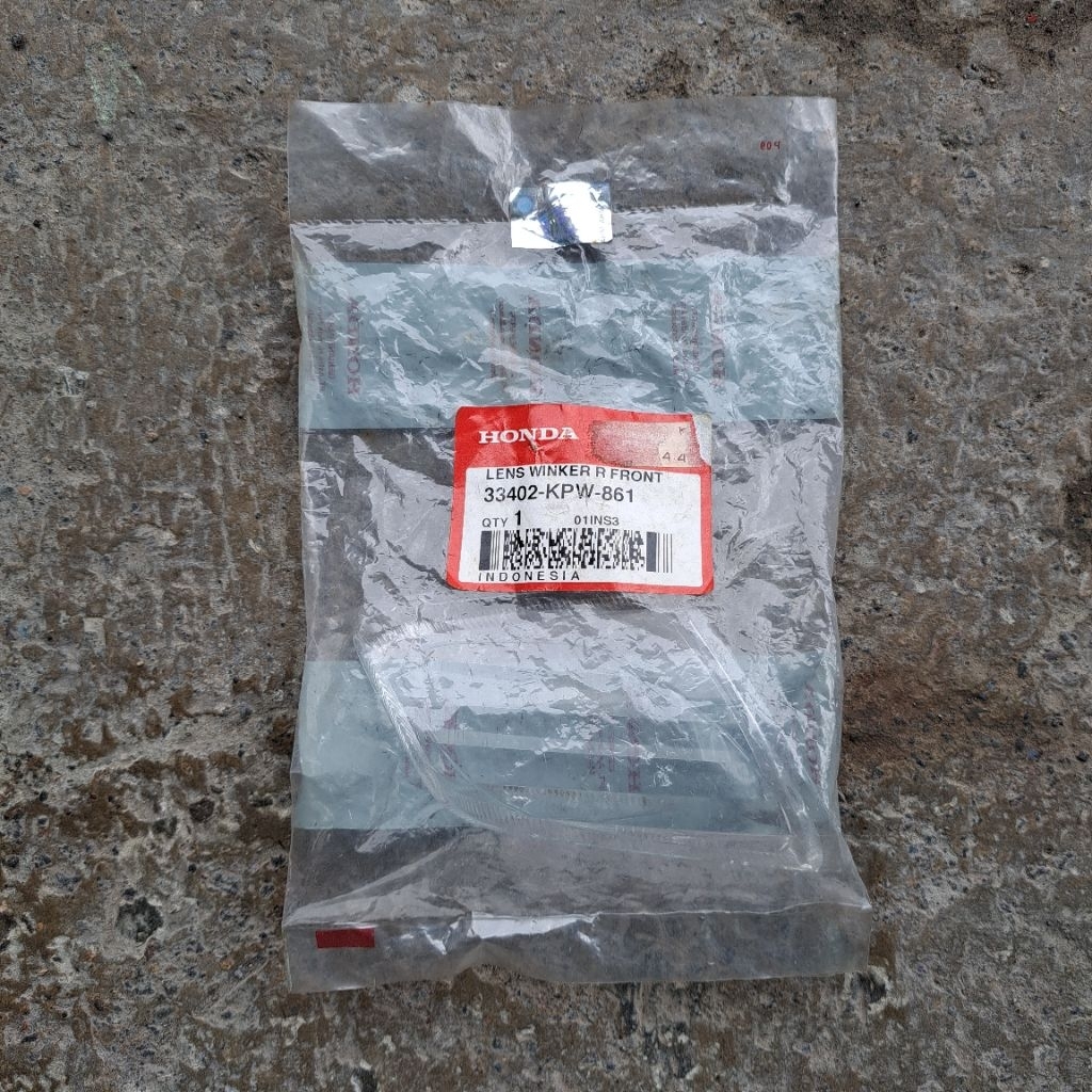 Mika riting mika sein depan kanan honda kirana 125 LENS WINKER R FRONT 33402-KPW-861 Original AHM As