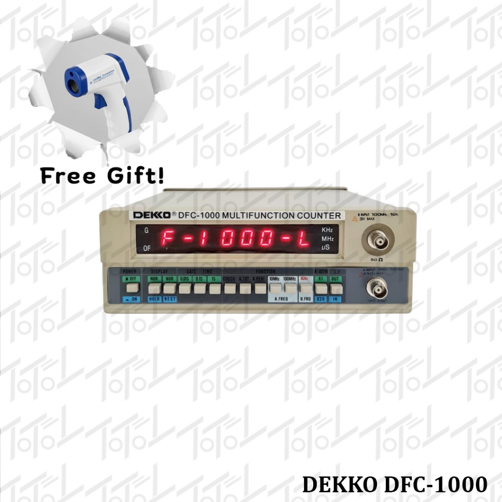 DEKKO Digital Frequency Counter DFC1000 / 1 GHz / Frequency Counter DEKKO DFC1000 ORI