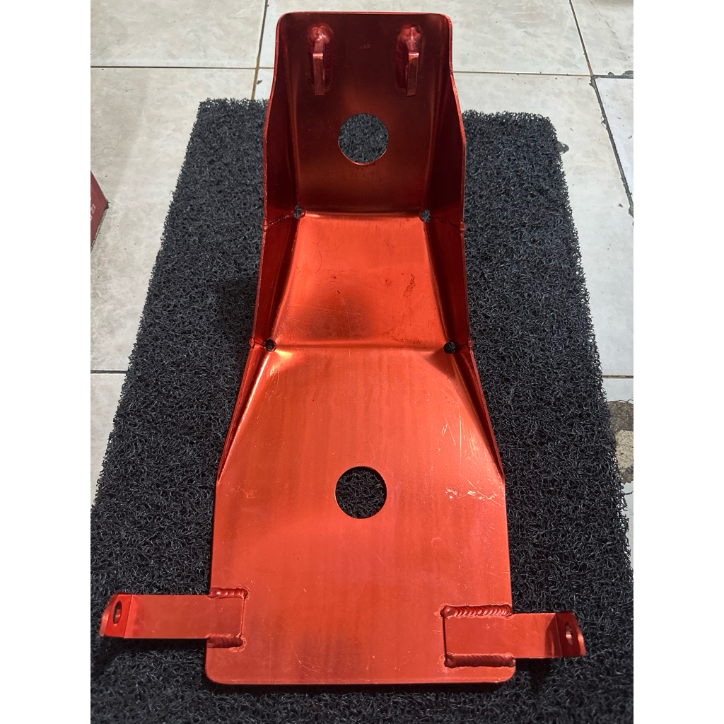 Engine Guard Cover Pelindung mesin Bawah Kawasaki KLX Cross Universal Bahan alumunium dural Tebal