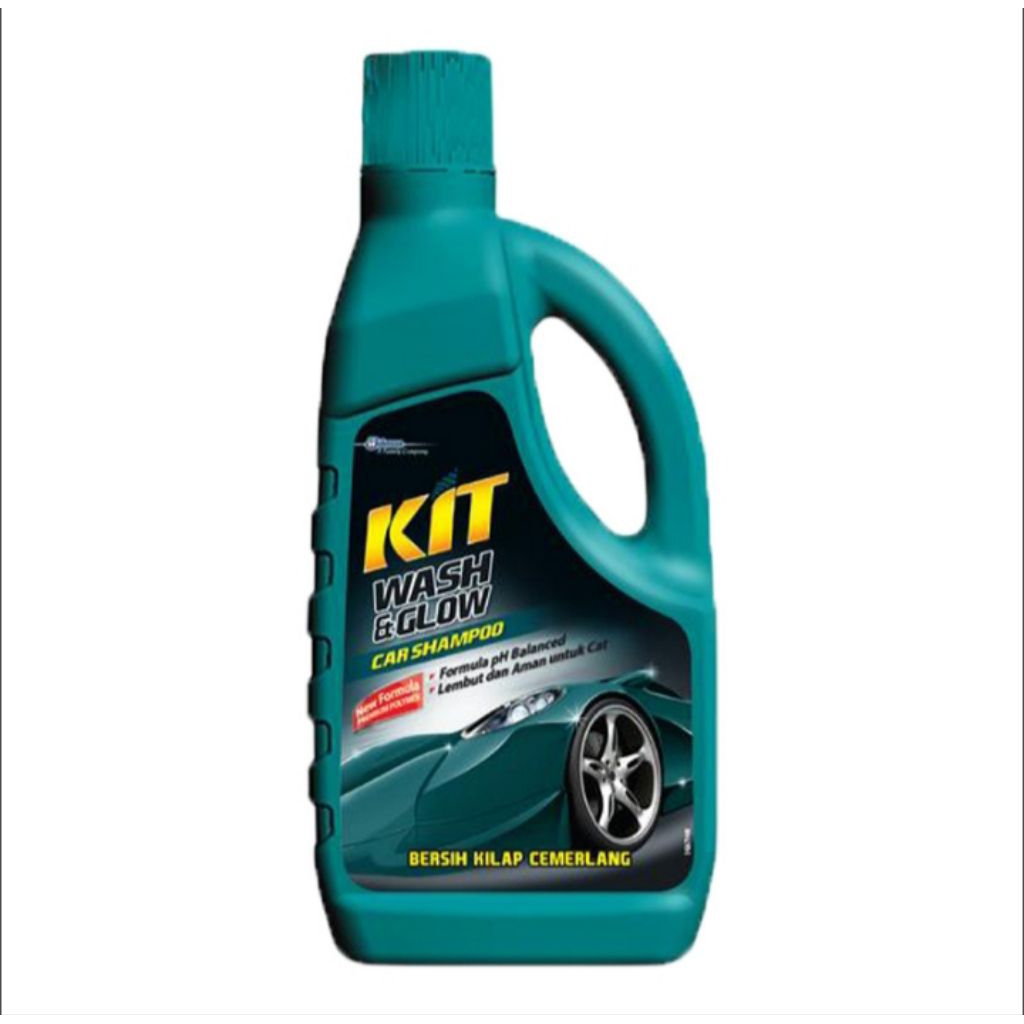 KIT Wash & Glow Sampo Mobil Botol 900 ml