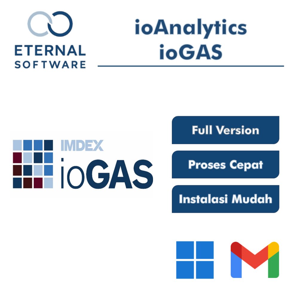 ioAnalytics ioGAS Full Version Software IMDEX ioGAS Full Lisensi Lifetime