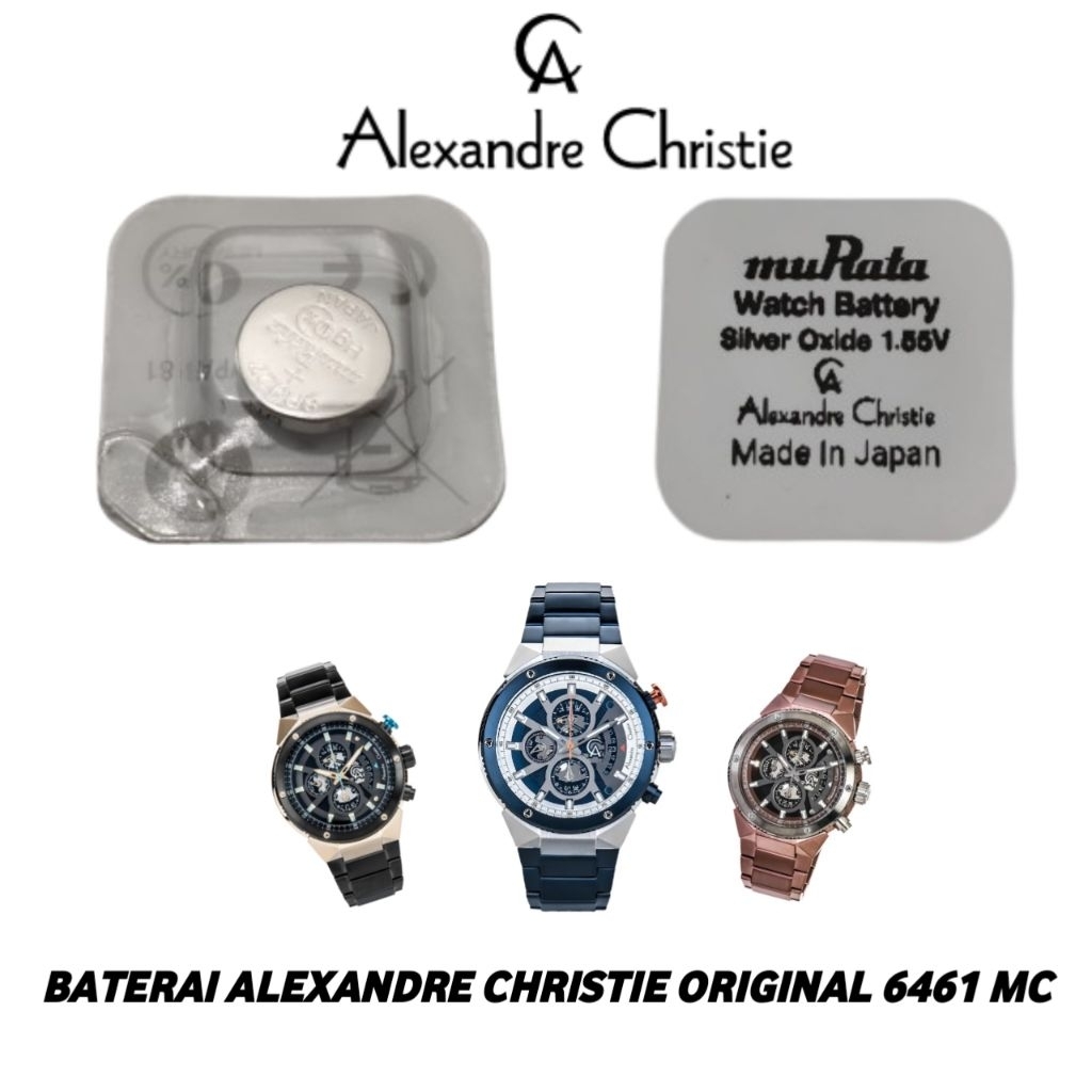 Baterai Alexandre Christie original 6461 MC