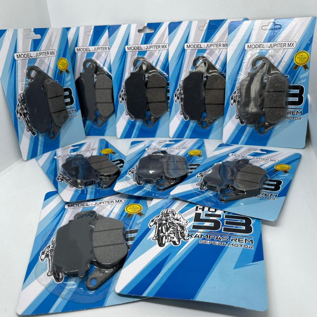 (PAKET 10 PC) DISPAD JUPITER MX "HOT 53" / KAMPAS REM CAKRAM DEPAN MOTOR JUPITER MX YAMAHA