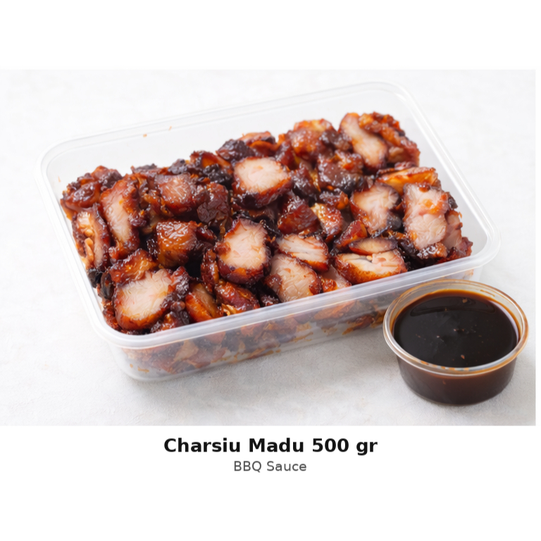 Charsiu Madu / Charsio / Babi panggang merah / Honey glazed Charsiu