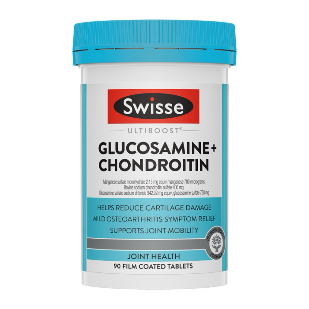 Swisse Ultiboost Glucosamine + Chondroitin 90 capsules