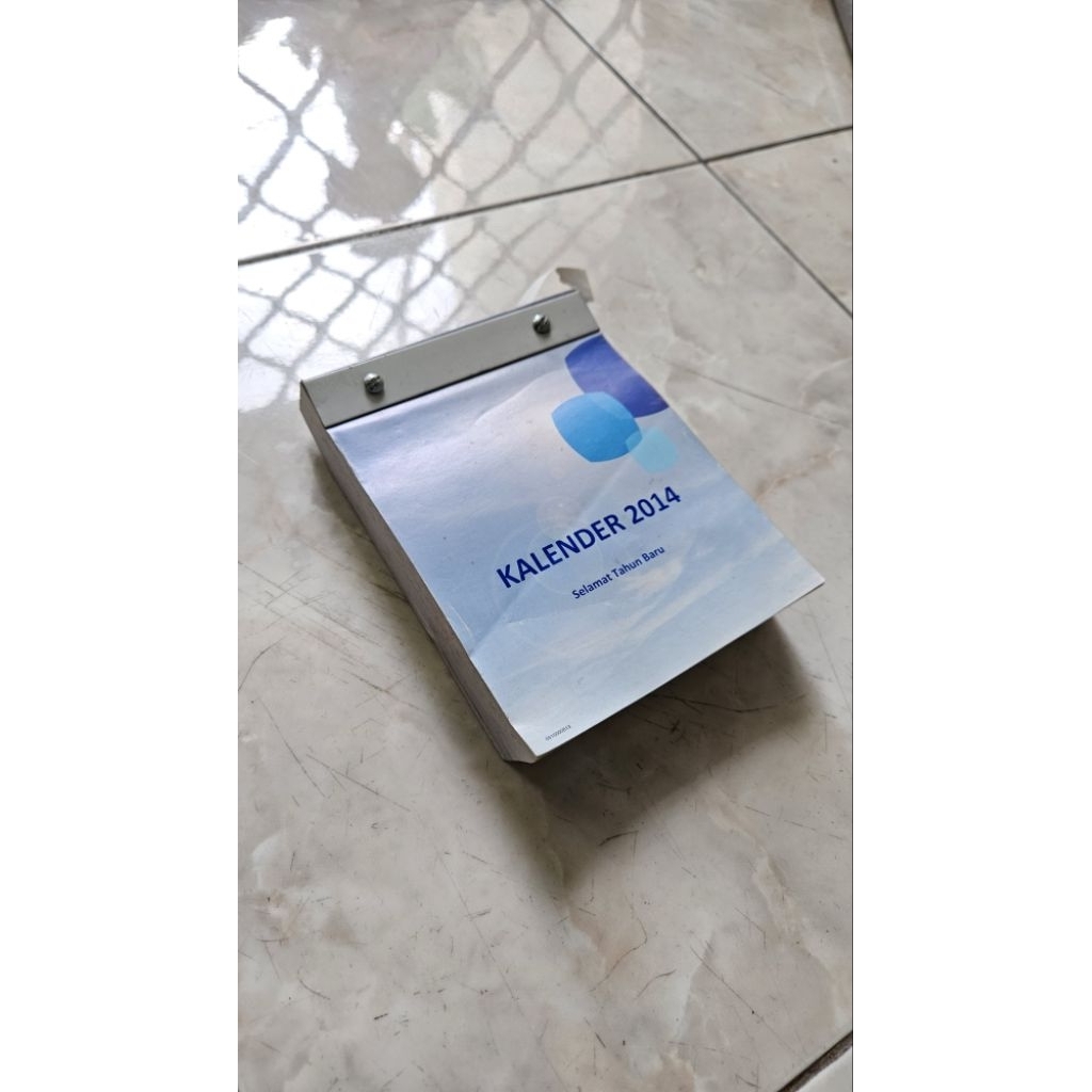 kalender harian 2014, 2015, 2018 (sold)