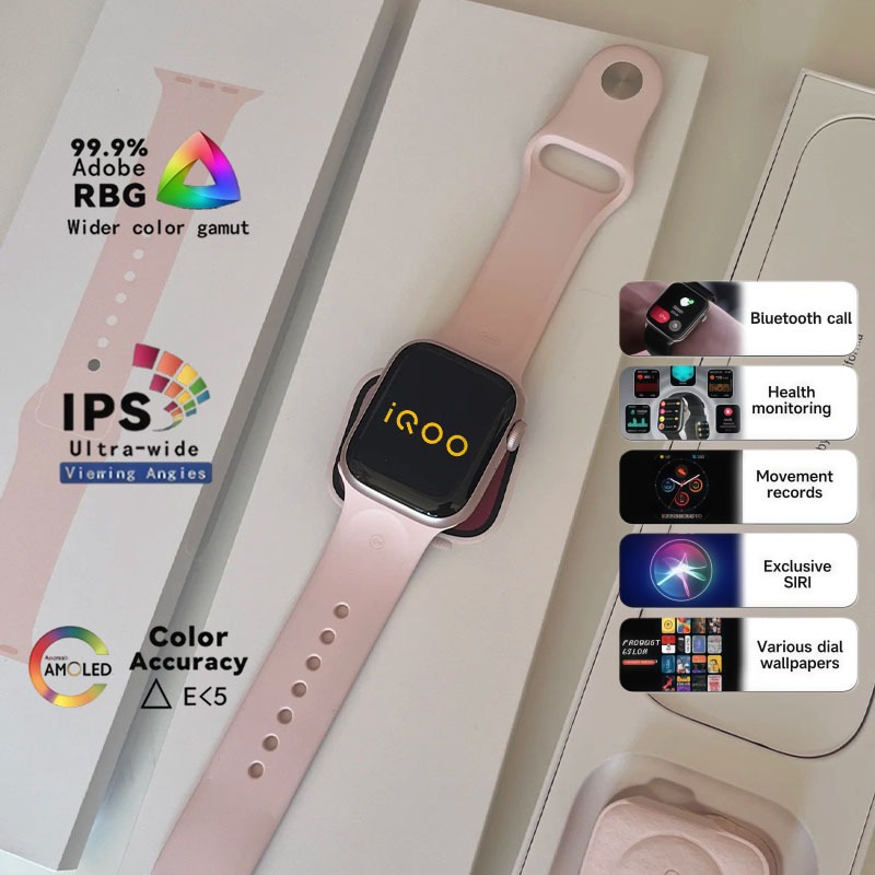 [NEW]Jam Tangan  SmartWatch 10 Jam Pintar Olahraga Bluetooth SmartWatch Wanita SmartWatch Pria IP68 