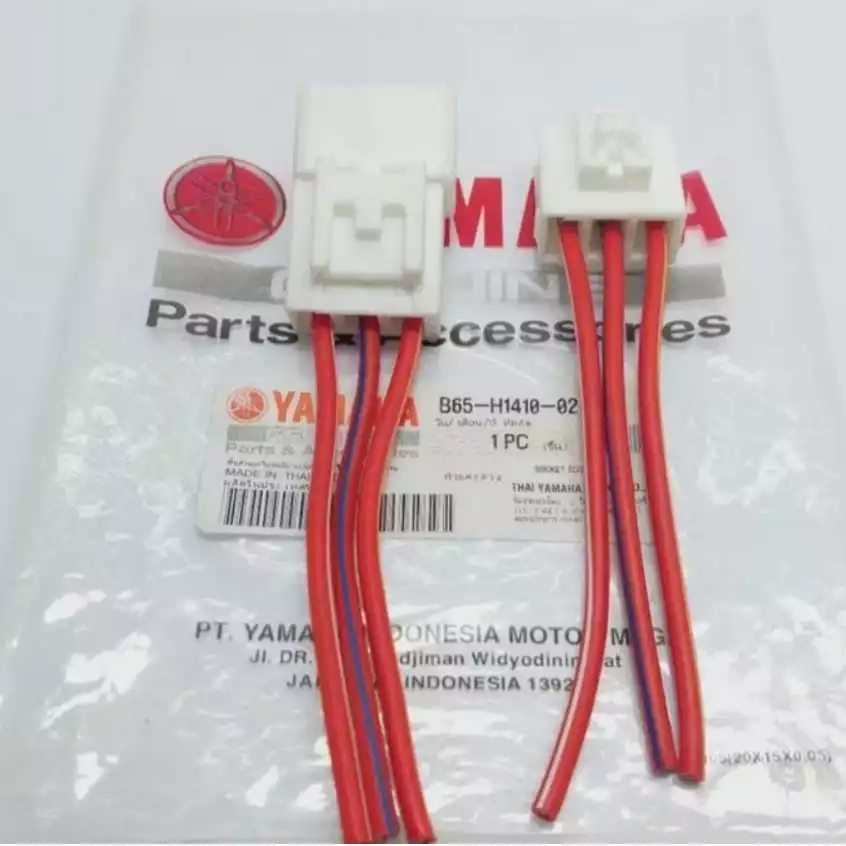 SOKET ECU ECM AGC SOKET SPULL AEROX 155 N-MAX LEXY FREEGO KABEL AVS 5MM (1SET) ORIGINAL B65-H1410-02