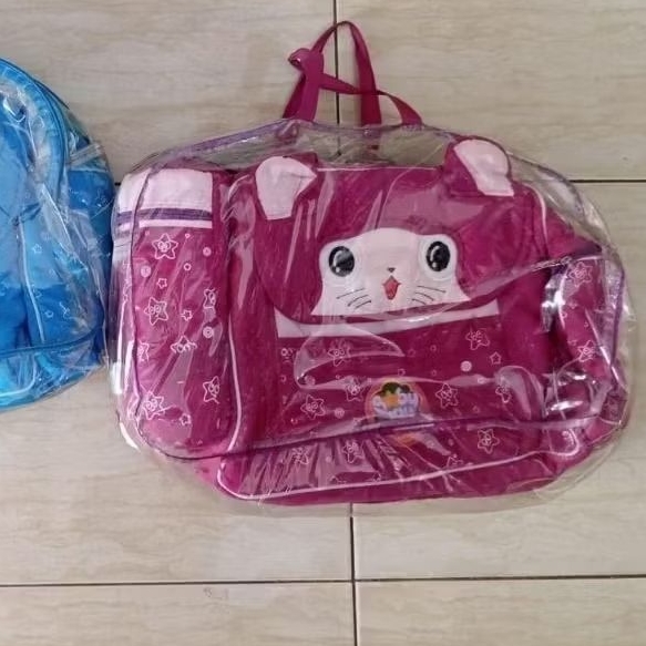 Z2. Baby joy tas besar diapers bag jumbo READY UNGU 210/136.5 1300g 30*15*45