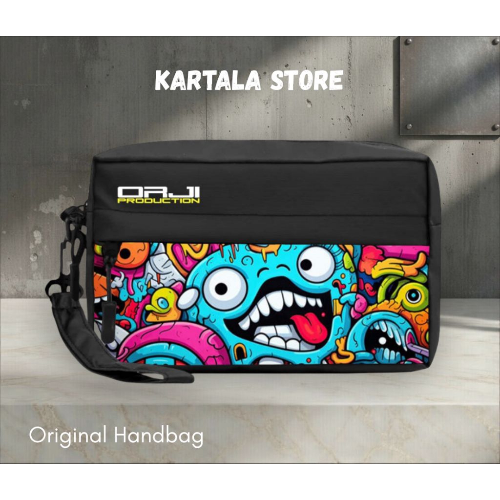 Tas Handbag cowok motif keren Tas selempang cowok anti air 2026