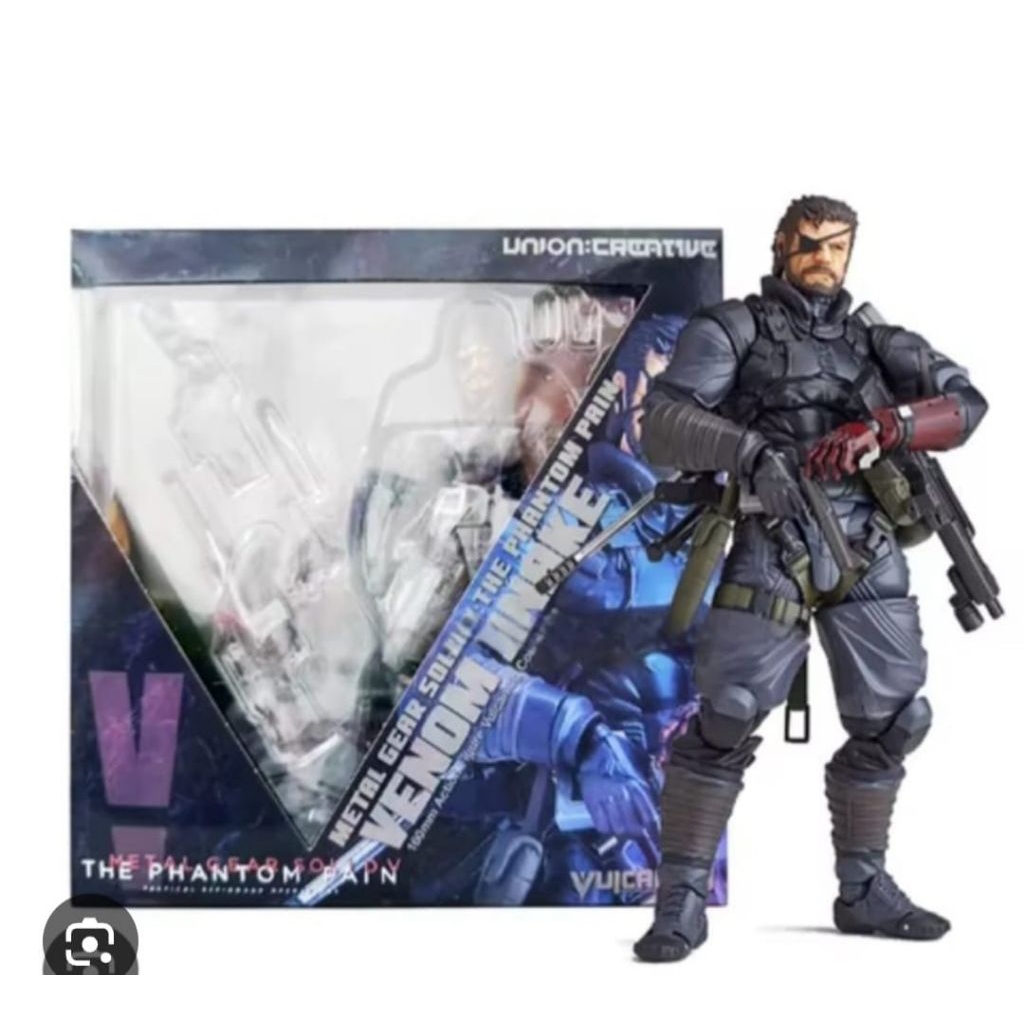 Revoltech Metal Gear Solid V Venom Snake KW/RECAST/BOOTLEG/NON ORIGINAL Ver
