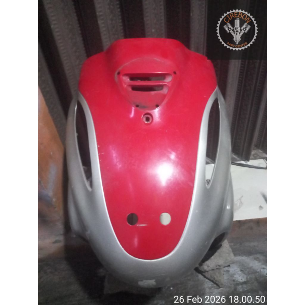 MOULDING COVER TAMENG DEPAN KYMCO METICA 125 CC SECOND
