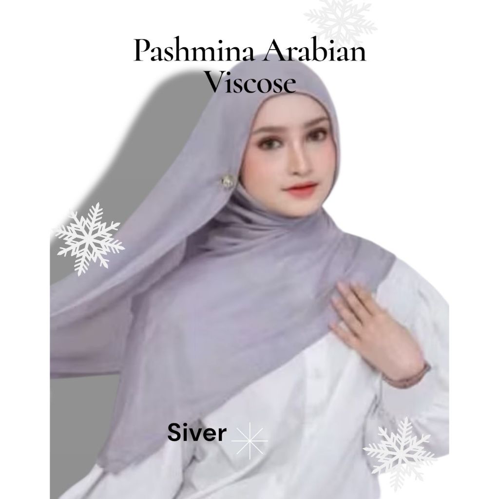 Jilbab BUCKLE SCARVES Arabian Viscose Pashmina Azara 70 x180 cm