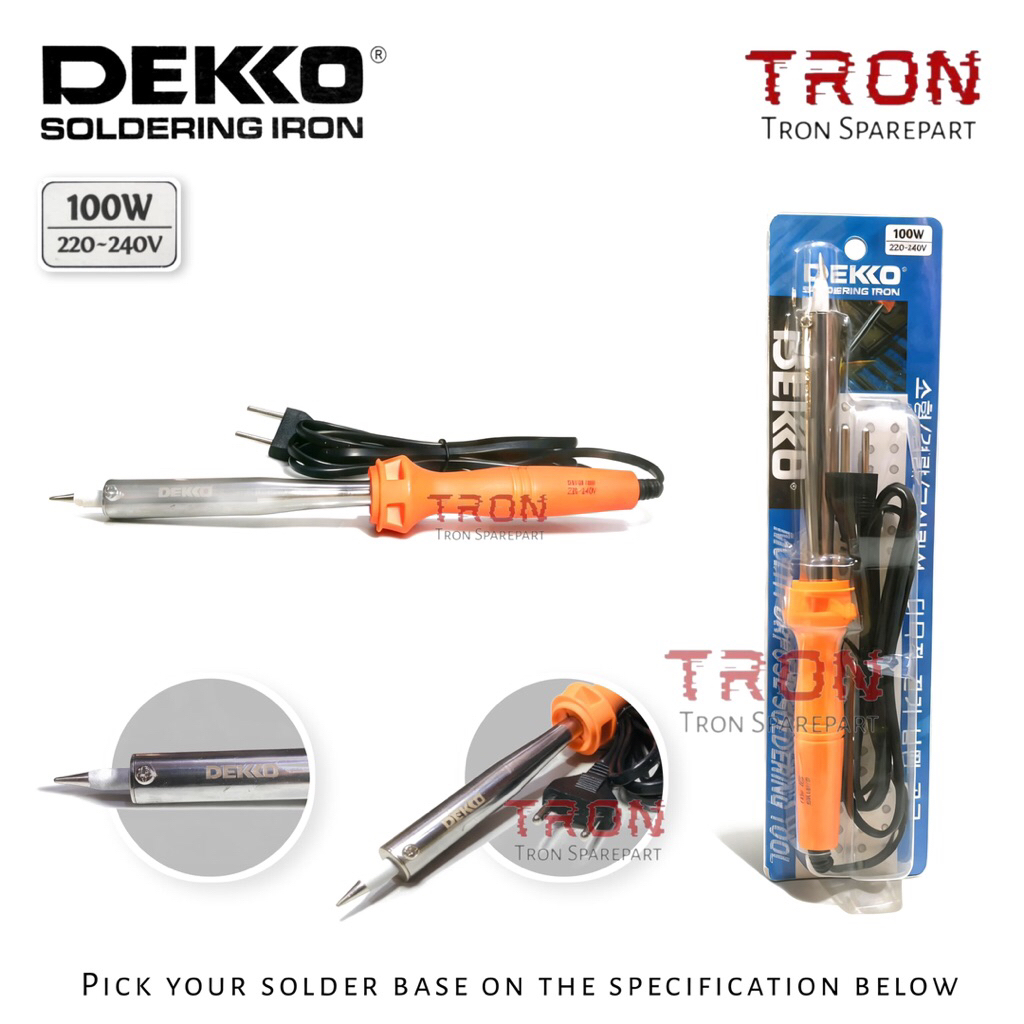 Solder Dekko 100 Watt Original
