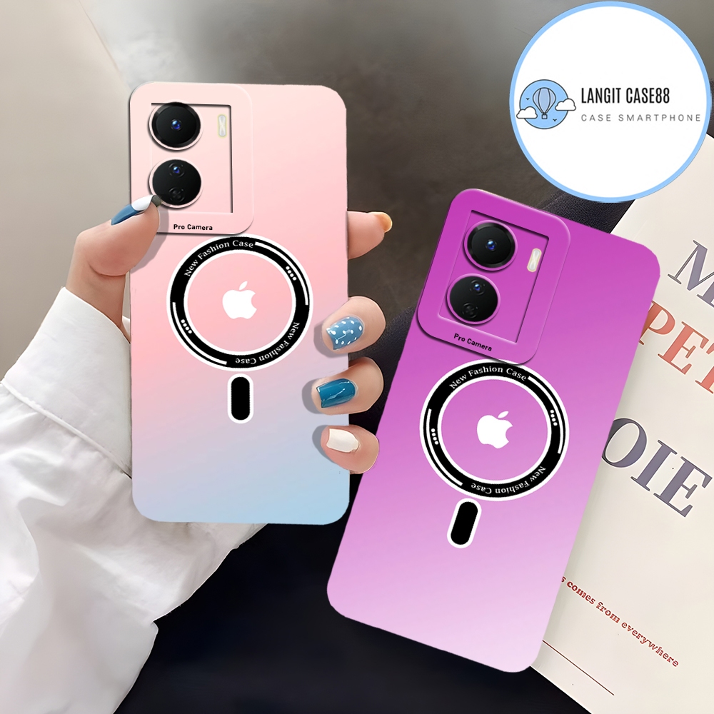 Softcase For VIVO Y16/Y30/Y50/Y30i/Y50i/Y27S/Y27 5G  Produk New Casing MAGSAFE series Terbaru - Peli