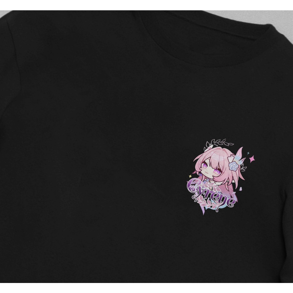 Heavyweight Cyrene Honkai Star Rail T-Shirt - Kaos Cyrene HSR Cotton 20s