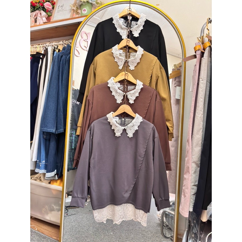 HEYBUYORBYE VIRGINIA BLOUSE ATASAN WANITA