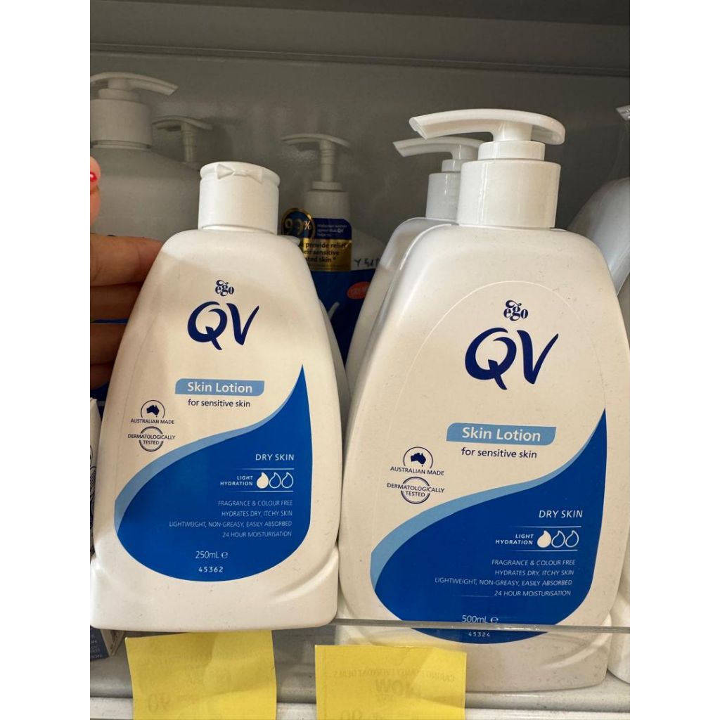 QV Skin Lotion 250 ML, QV Skin Lotion 500 ML EGO - Losyen - Lotion Kulit Sensitif