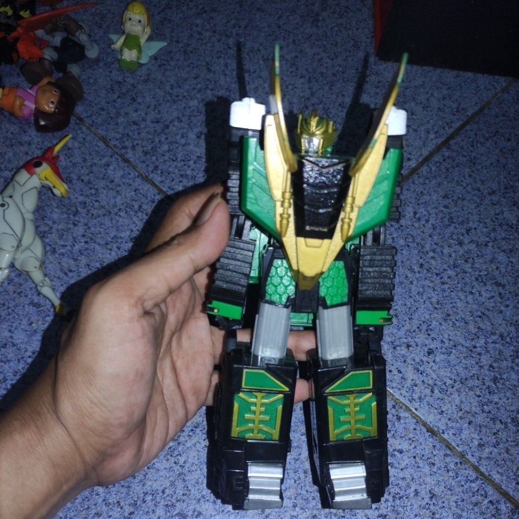 Megazord Legend Hero King Dragon Ganwu Zord Robot
