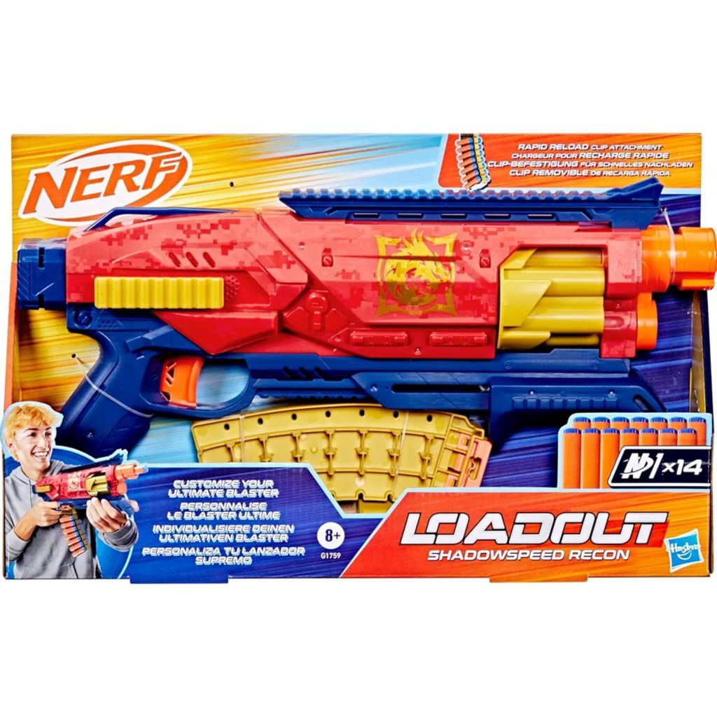 Nerf loadout shadowspeed recon blaster original