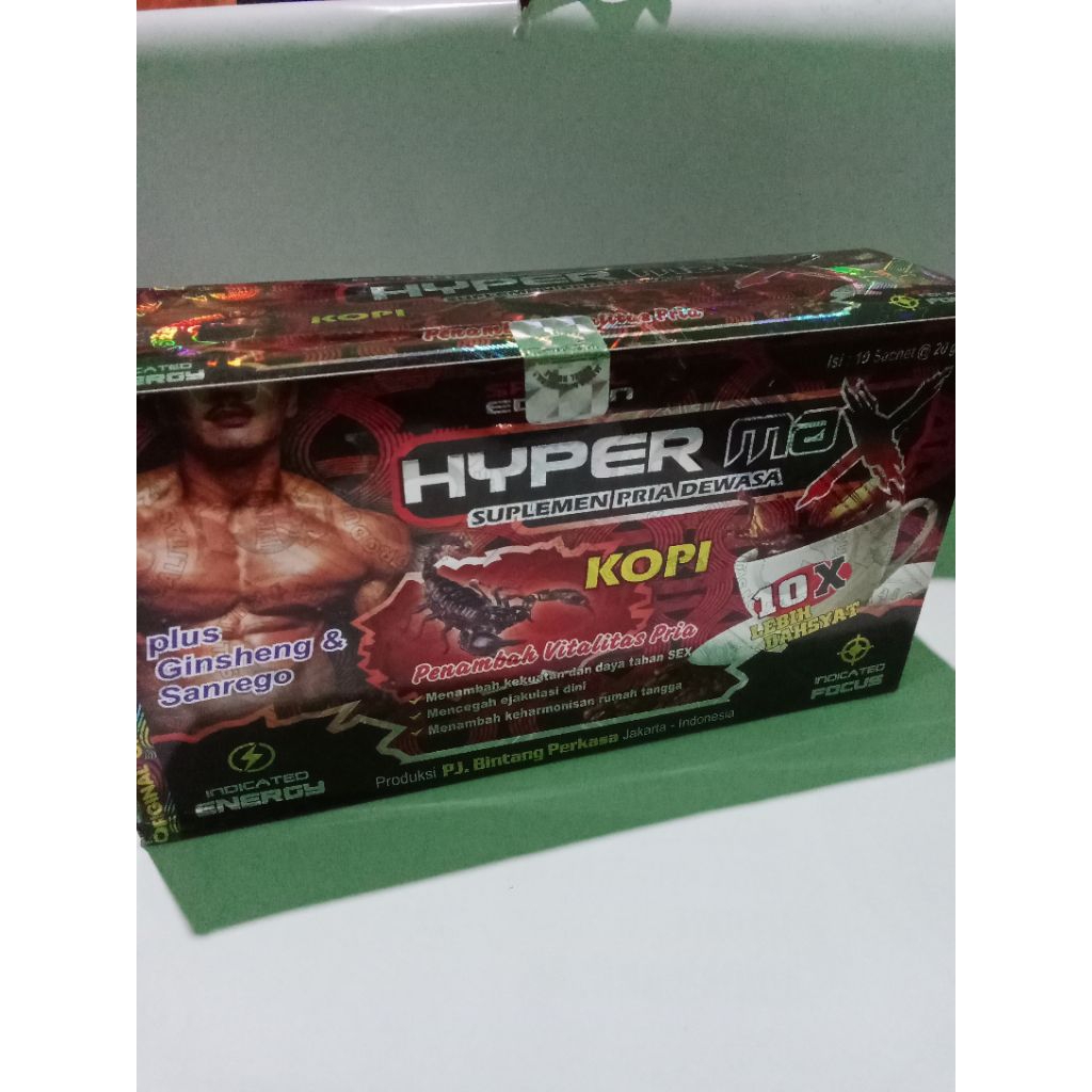 HYPER MAX kopi untuk pria sejati