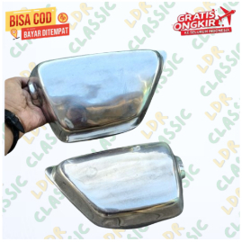 Box Aki Cb200 /Tutup Aki Honda Cb200 diral /custom /cover aki British CB200 set kanan kiri