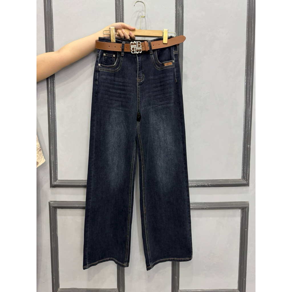 Celana Jeans YB Wear DARKBLUE