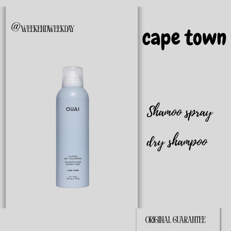 Weekendweekday - dry shampoo original capetown original spray