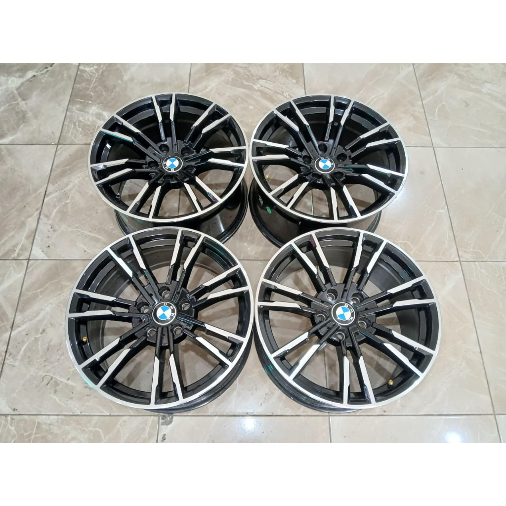 velg mobil racing hsr bmw ring 18x85 95 pcd 5x120 seken like new