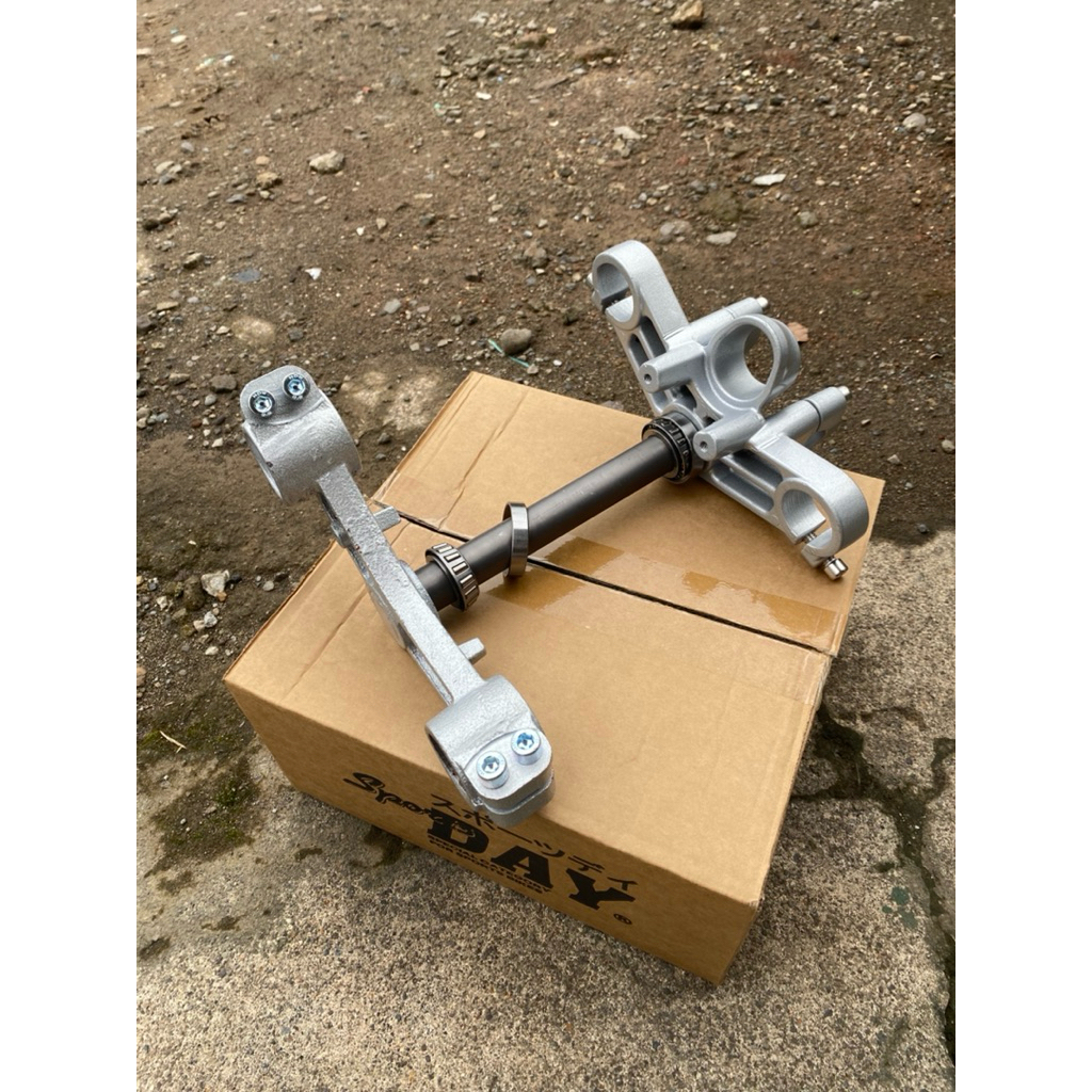 Segitiga T PNP Gorilla CNC Full Detail - T Atas Bawah Ninja RR, Honda CB GL MP Tiger