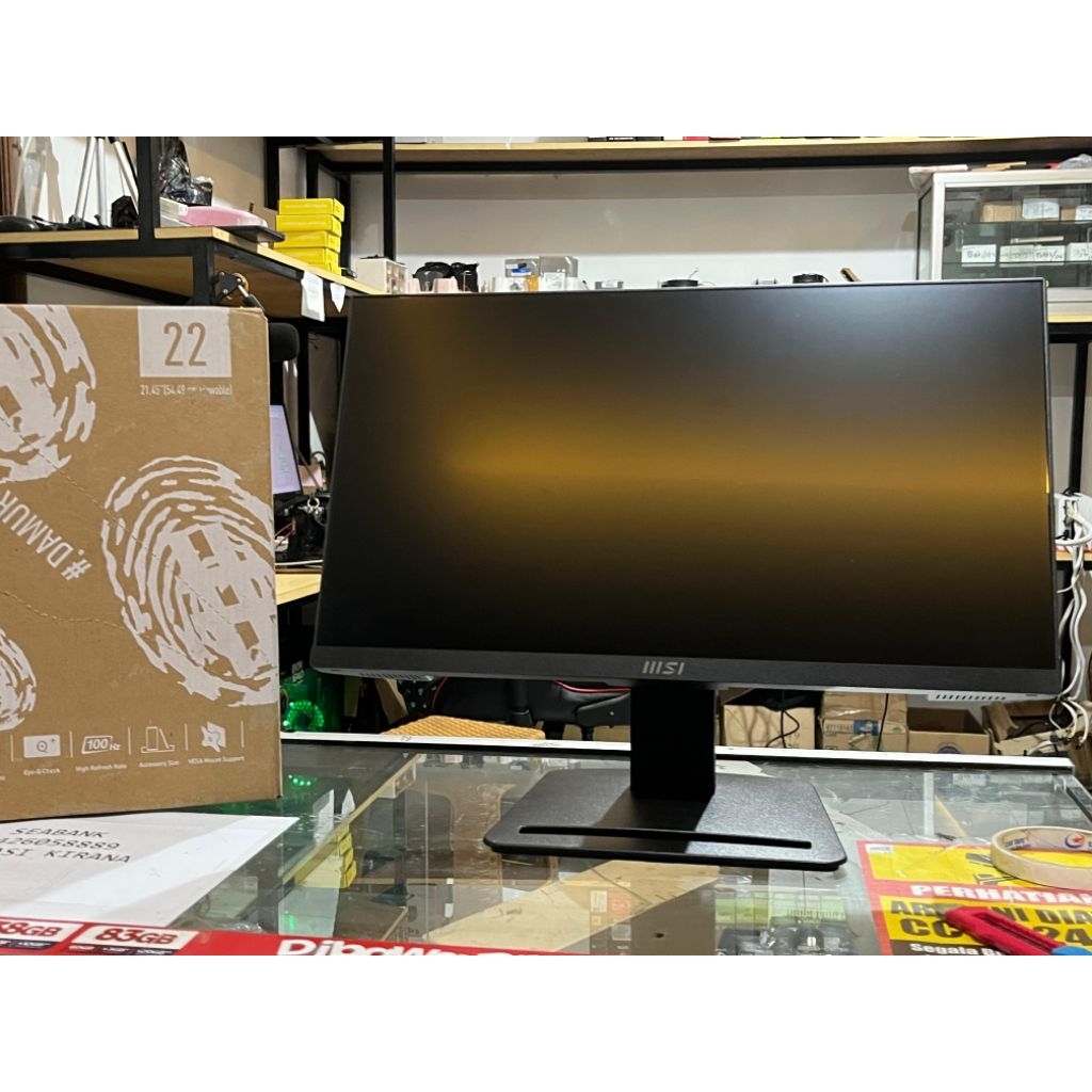 LED Monitor MSI PRO MP223 E2 22 Inch VA Full HD 100Hz 2ND