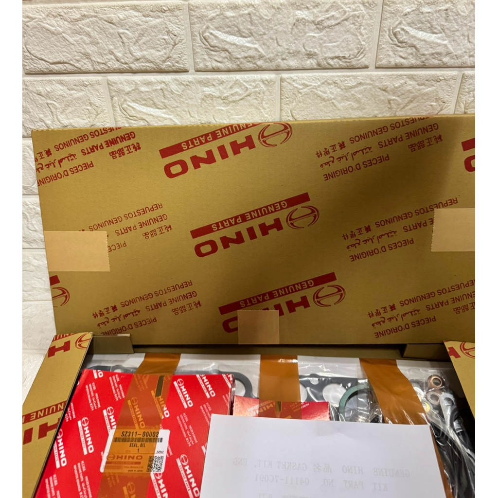 PACKING FULL SET PLAT HINO DUTRO 130HT 130HDL 130HDX TOYOTA DYNA 130HT