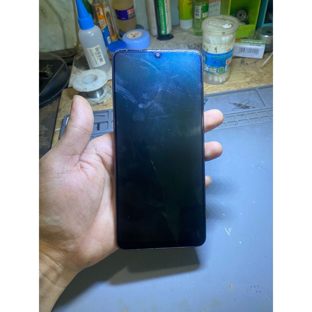 LCD + Frame Samsung A22 4G (A225F) Ori Copotan Normal