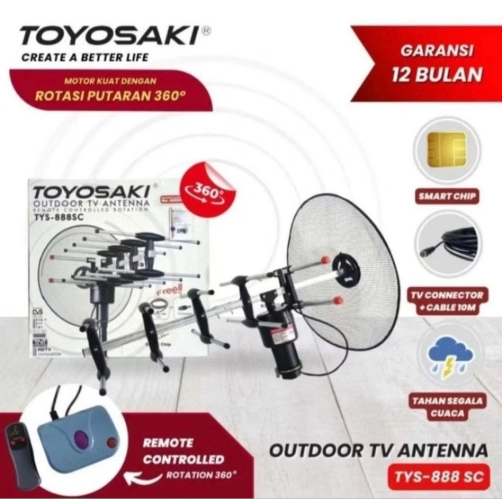 Antena Remote Toyosaki TYS-888SC