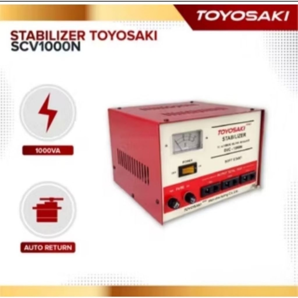 Stabilizer 1000 Watt Toyosaki SVC-1000N