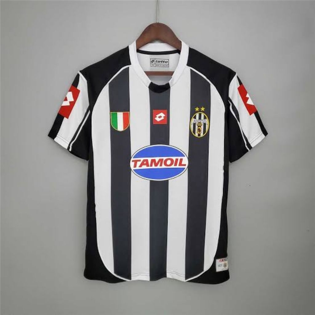 JERSEY JUVENTUS HOME RETRO FINAL UCL 2003 GRADE ORI